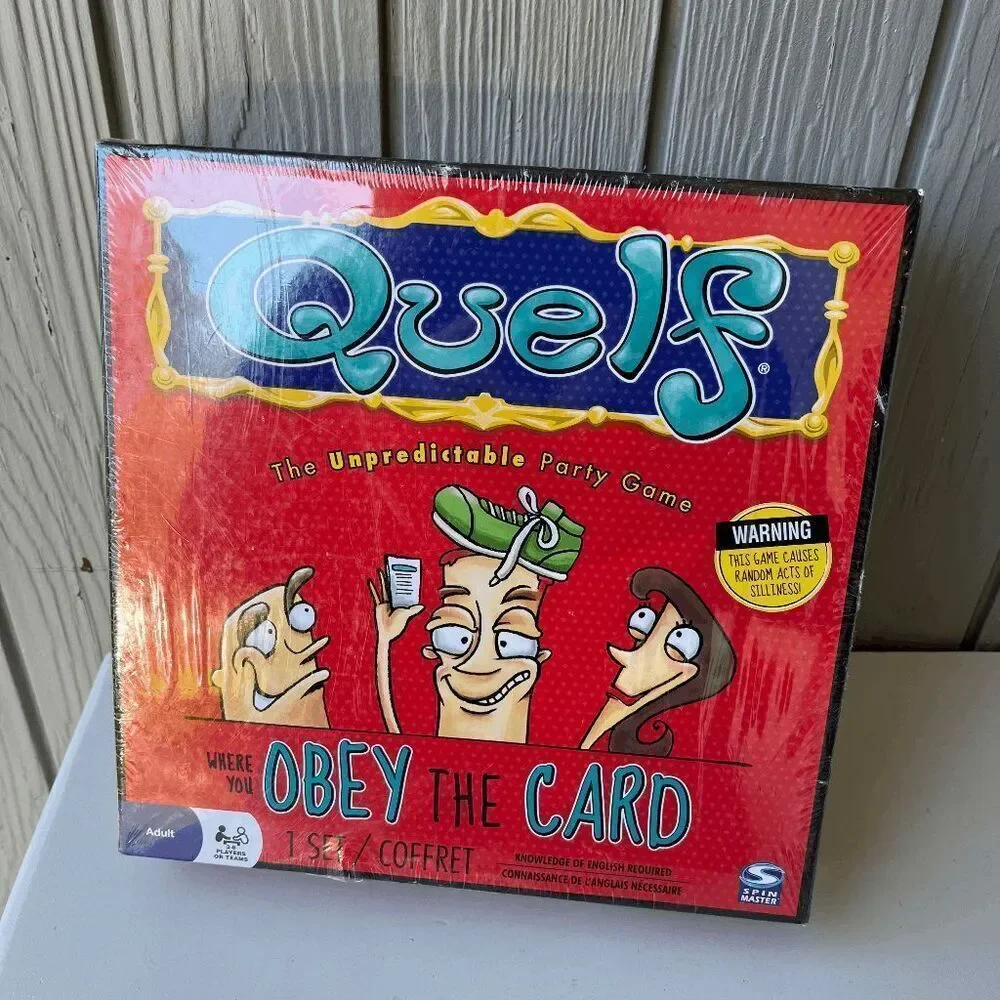 Quelf The Unpredictable Party Game – 2011 Edition, Factory Sealed